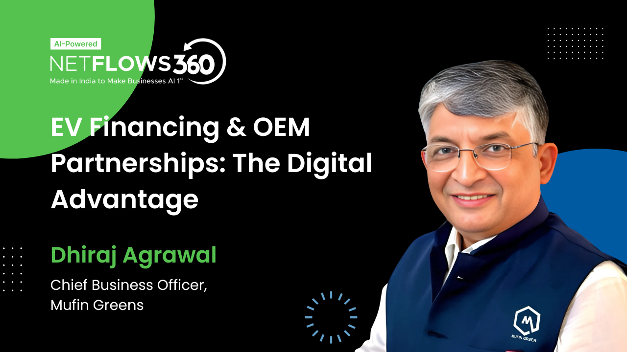 Dhiraj Agrawal sharing insights on EV financing and OEM partnerships